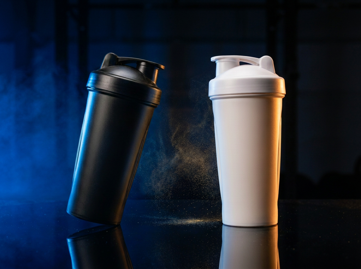 Deux shakers face à face, prêts pour le duel